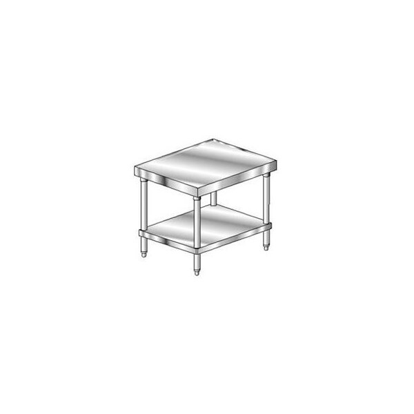 Aero Aero Manufacturing Mixer Stand W/ Undershelf, 14 Ga 304 Stainless Steel Top, 36"W x 30"D 2MSU-3036 - main